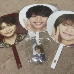 SexyZone secondz 佐藤勝利　ジャンボうちわ　など5枚セット