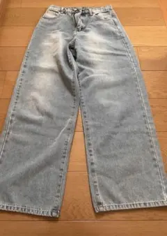 GRL ライトブルー デニムパンツ Sサイズ　cu470