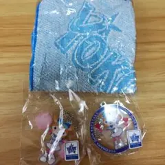 横浜DeNAベイスターズ アクリルキーホルダー 2種、ハンドタオルセットのサムネイル