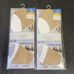 Tuche フットカバー　肌に優しいノンシリコン　22〜24cm 2足セットのサムネイル