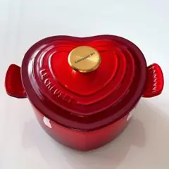 ルクルーゼ ココット ハート鍋 20㎝ - メルカリ