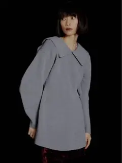 SAILOR COLLAR DETAIL KNIT TOPのサムネイル