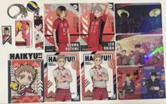 ハイキュー 音駒 孤爪研磨 黒尾鉄朗 夜久衛輔 灰羽リエーフ カード