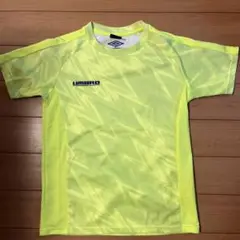 UMBRO 蛍光イエロー シャツ 150