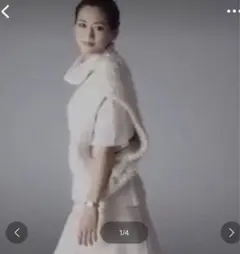 シクラス　アイボリー ノースリーブ ニット タートルネックのサムネイル