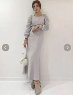 dazzlin レイヤード2ピースワンピース