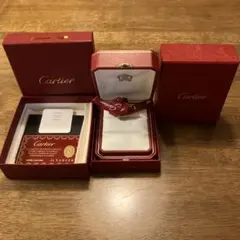 【2点セット】Cartier アクセサリーケース 箱のみ