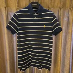 POLO RALPH LAUREN ネイビー白ストライプ M