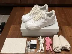 NIKE エアフォース1 ロープカスタム 26cm 付属品完備 drip