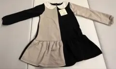 ＊新品タグ付き＊ワンピース　黒　裏起毛　110cm