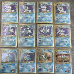 メ*ロ様 ポケモンカード　旧裏　まとめ売り　水ポケモン レア 12枚のサムネイル