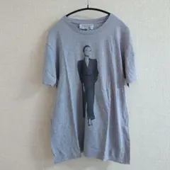 Yves Saint Laurent グレー Tシャツ　ビンテージ　プリント