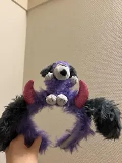 USJ ハロウィン　スヌーピーカチューシャ 紫色