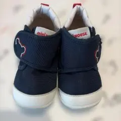 ミキハウス ベビーシューズ 12.5cm ネイビー