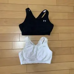 ★未使用★UNDER ARMOUR スポーツブラ 2点セット