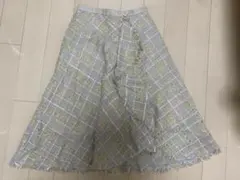 CELFORD サマーツイードラッフルスカートのサムネイル