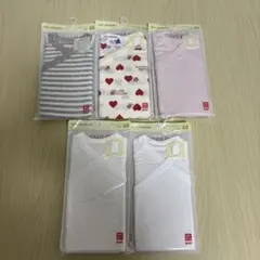 UNIQLO よりどり3点ベビー肌着LISA LARSON 60 ロンパース半袖