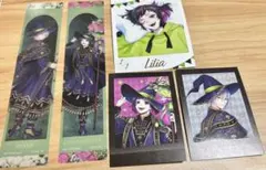 ツイステッドワンダーランド ヴァンルージュ親子 シルバー リリア 5枚セット