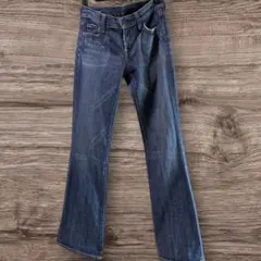 シチズンズ・オブ・ヒューマニティ ブルーフレアデニムパンツ
