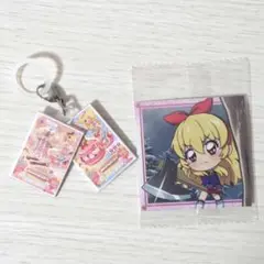 【未使用】アイカツめじるしアクセサリー シールウエハース 星宮いちご