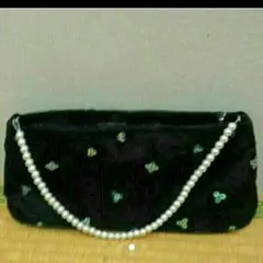 フォーマルバッグ ハンドバッグ ポーチバッグ コサージュ付きに変更可能