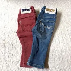 EDWIN エドウィン　デニム　パンツ 2本セット