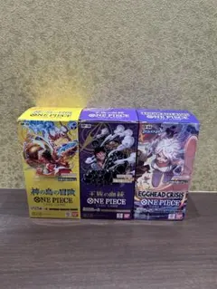 ワンピースカード テープ付き3BOX 神の島の冒険 エッグヘッド