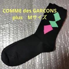 COMME des GARCONS plusソックス　(ブラック) Mサイズのサムネイル