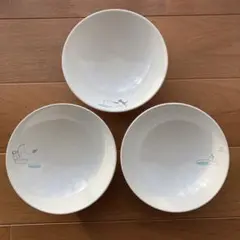 ピングーの皿3枚セット　ミスタードーナツ