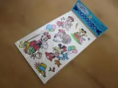 昭和レトロ 未使用 Disney ディズニー ステンドシール ミニー ステッカー