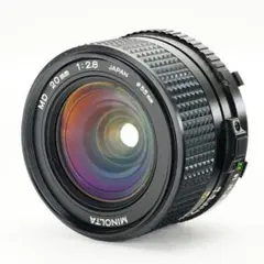 希少【整備＆テスト済】ミノルタ New MD 20mm F2.8 849 希少【整備＆テスト済】ミノルタ New MD 20mm F2.8 849 - メルカリ
