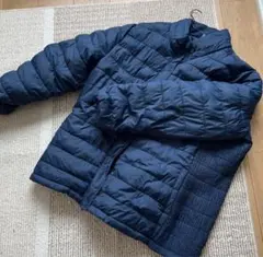 TIME AND TRU ネイビー フェイクダウンジャケット