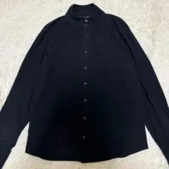 レア　Agnes b　アニエスベー　長袖シャツ　スナップボタン　ハイネック　S