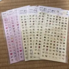 amifa 平成っぽい絵文字デコ シール 7点セットのサムネイル