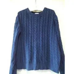 1015z【秋冬コーデ】GU ジーユー 古着 ニットセーター Mサイズ