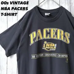 00s Lee NBA ペイサーズ チャンピオン Tシャツ 古着 XL相当 紺のサムネイル