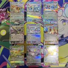 テラスタルフェス ブイズ ex RR 9種類 まとめ売り