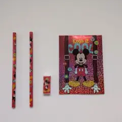 ミッキーマウス 子ども用文具セット