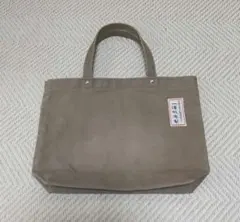 一澤帆布 カーキ ミニトートバッグのサムネイル