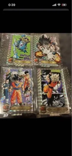 ドラゴンボール げんきだ祭り入場者限定40周年記念カード3点セット ドラゴンボール げんきだ祭り入場者限定40周年記念カード3点セット