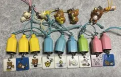 リラックマ風鈴キーホルダー他