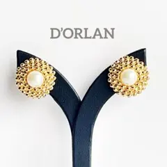 DORLAN ドーラン ヴィンテージ イヤリング ゴールド パール ラウンド型のサムネイル
