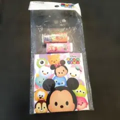 ディズニーツムツム　 メモ帳と消しゴム2個　文具　まとめ売り