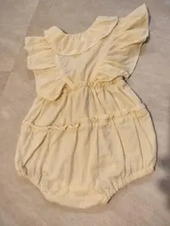 ペアマノン フリルロンパース 80　ペアマノン