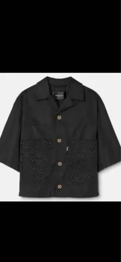 VERSACE ヴェルサーチ 半袖シャツ ブラックのサムネイル