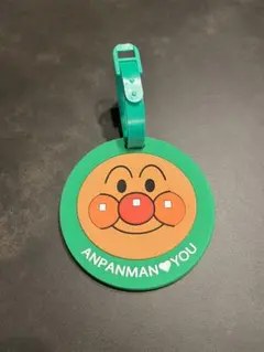 名古屋　アンパンマンミュージアム　ネームタグ　キーホルダー　ラバー　アンパンマン