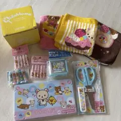 リラックマ サンエックス クリアファイル 下敷き まとめ売り 新品 平成