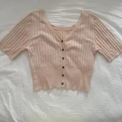 coco deal 半袖 ニット