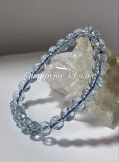 天然石ブレスレット　ブルートパーズ　パワーストーン