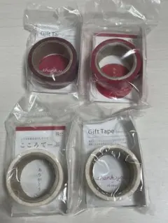 こころてーぷ マスキングテープ 4本セットのサムネイル